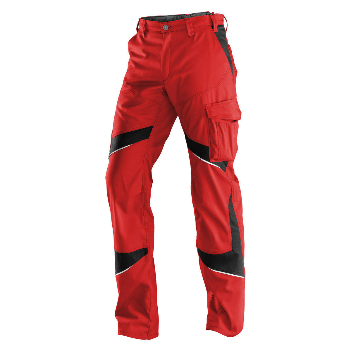 KÜBLER ACTIVIQ Damenhose 2550 5365 mittelrot/schwarz