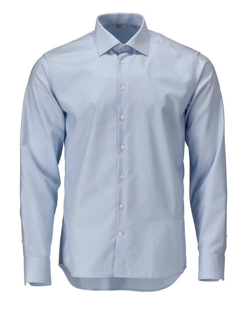 MASCOT® Hemd 25604-744 Hellblau/Weiß-kariert