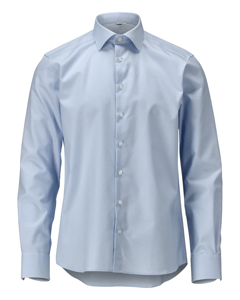 MASCOT® Hemd 25704-744 Hellblau/Weiß-kariert
