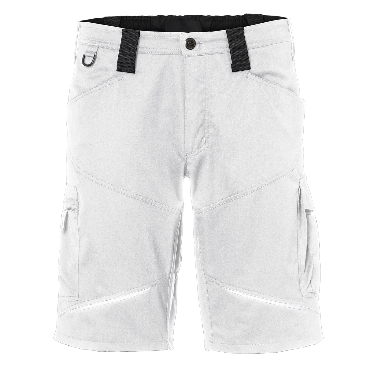 KÜBLER ACTIVIQ Stretchshorts 2950 5231 weiß/anthrazit