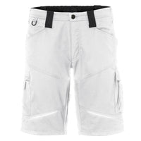 KÜBLER ACTIVIQ Stretchshorts 2950 5231 weiß/anthrazit