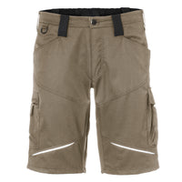 KÜBLER ACTIVIQ Stretchshorts 2950 5231 sandbraun/schwarz