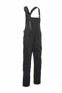 KÜBLER ICONIQ PRO Latzhose 3145 5380 schwarz/mittelgrau