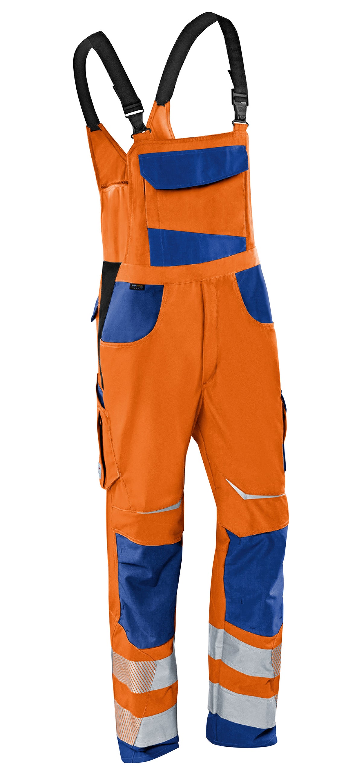 KÜBLER REFLECTIQ Latzhose PSA 2 3207 8340 warnorange/kbl.blau