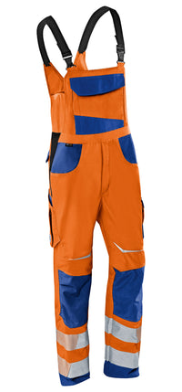KÜBLER REFLECTIQ Latzhose PSA 2 3207 8340 warnorange/kbl.blau