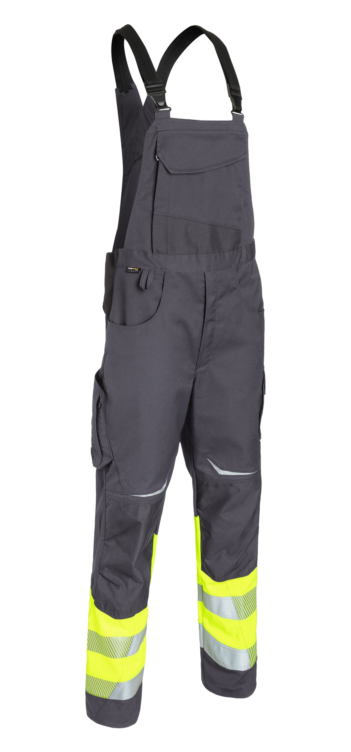 KÜBLER REFLECTIQ Latzhose Klasse 1 3208 8340 warngelb/anthrazit
