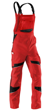 KÜBLER ACTIVIQ Latzhose PSA 2 3250 5365 mittelrot/schwarz