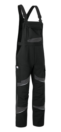KÜBLER ACTIVIQ cotton+ Latzhose HIGH PSA 2 3255 3421 schwarz/anthrazit