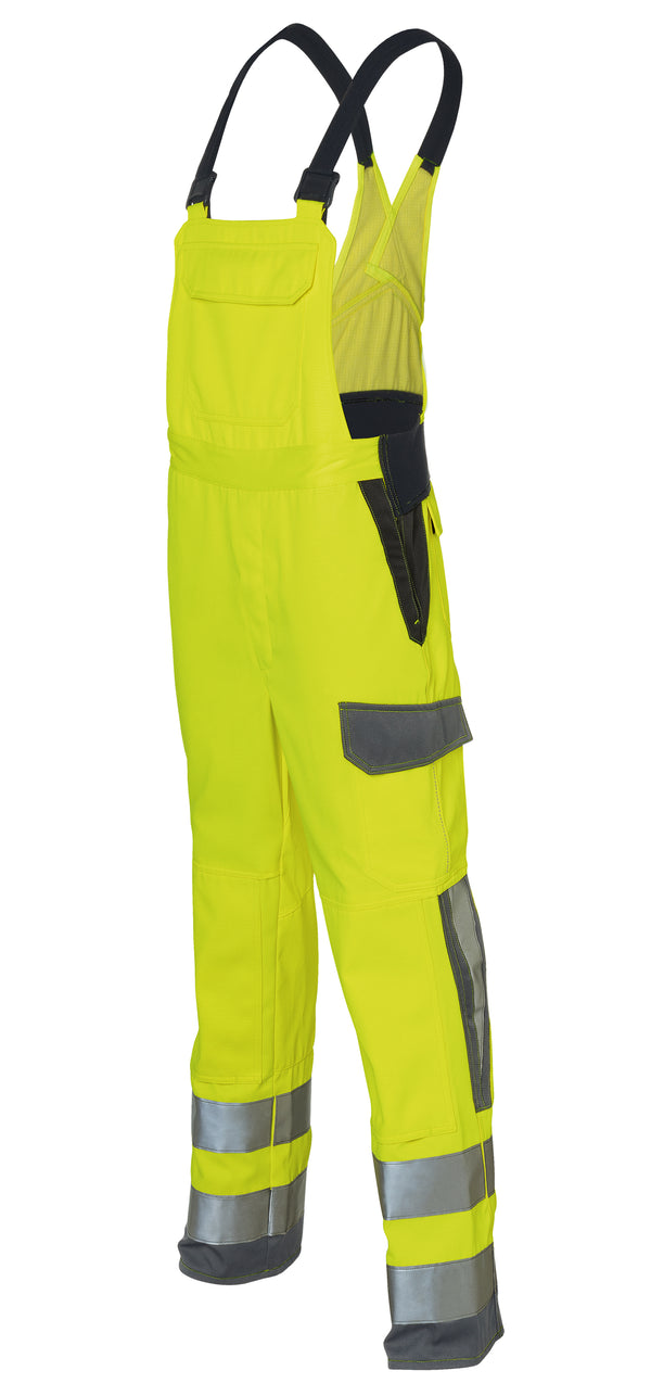KÜBLER PROTECTIQ HIGH VIS Latzhose ARC1 PSA 3 3393 8345 warngelb/anthrazit