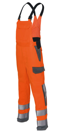 KÜBLER PROTECTIQ HIGH VIS Latzhose ARC1 PSA 3 3393 8345 warnorange/anthrazit
