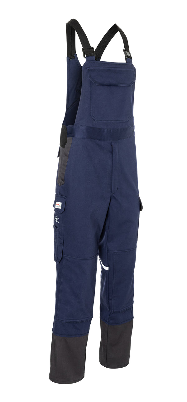 KÜBLER PROTECTIQ WELDING Latzhose PSA 3 3397 8515 dunkelblau/anthrazit