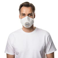 Moldex Atemschutzmaske 3408 - FFP3 R D mit Dichtlippe und Klimaventil - Air Plus ProValve