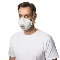 Moldex Atemschutzmaske 3408 - FFP3 R D mit Dichtlippe und Klimaventil - Air Plus ProValve