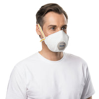 Moldex Atemschutzmaske 3408 - FFP3 R D mit Dichtlippe und Klimaventil - Air Plus ProValve