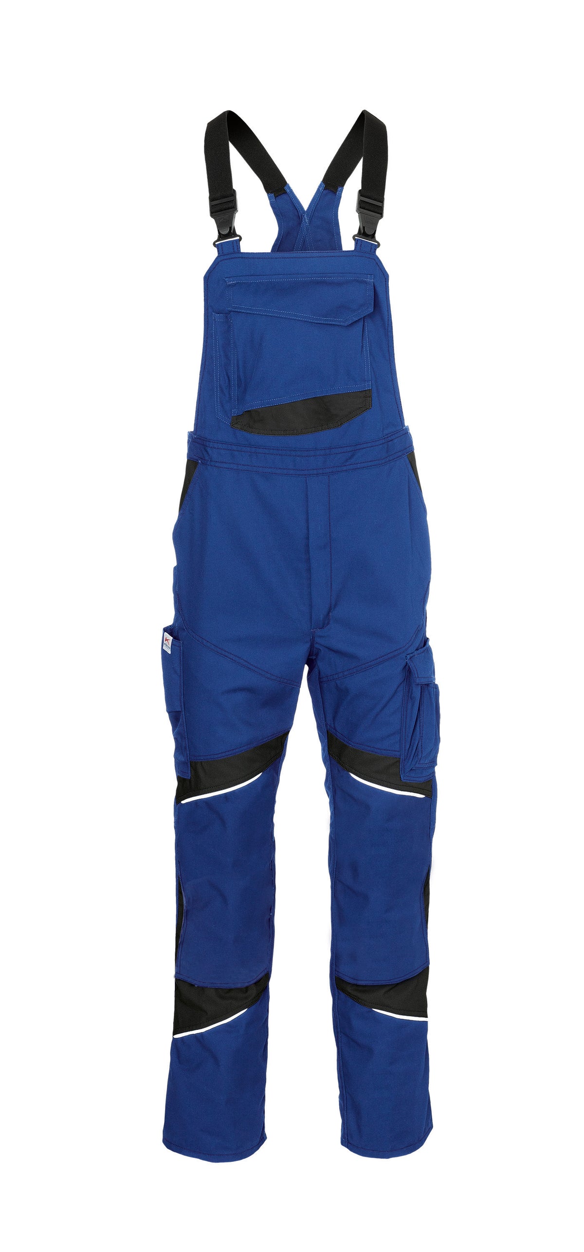 KÜBLER ACTIVIQ cotton+ Latzhose 3450 3421 kbl.blau/schwarz