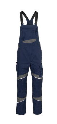 KÜBLER ACTIVIQ cotton+ Latzhose 3450 3421 dunkelblau/anthrazit