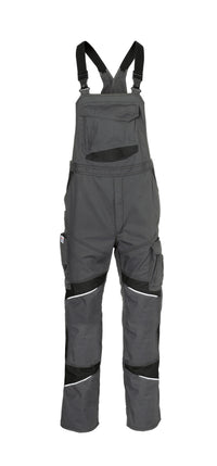 KÜBLER ACTIVIQ cotton+ Latzhose 3450 3421 anthrazit/schwarz