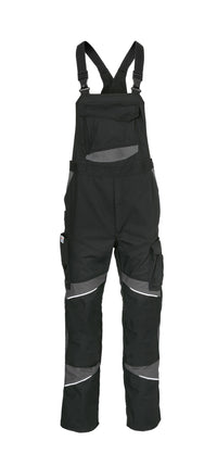 KÜBLER ACTIVIQ cotton+ Latzhose 3450 3421 schwarz/anthrazit