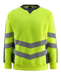 MASCOT® Wigton Sweatshirt 50126-932 Hi-vis Gelb/Schwarzblau