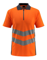 MASCOT® Murton Polo-Shirt 50130-933 Hi-vis Orange/Schwarzblau
