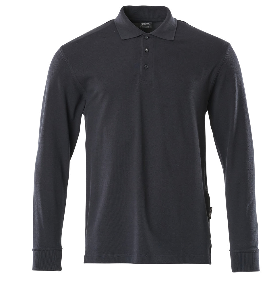 MASCOT® Manila Polo-Shirt, Langarm 50206-857 Graphitblau