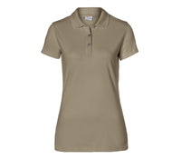 KÜBLER SHIRTS Polo Damen 5026 6239 sandbraun