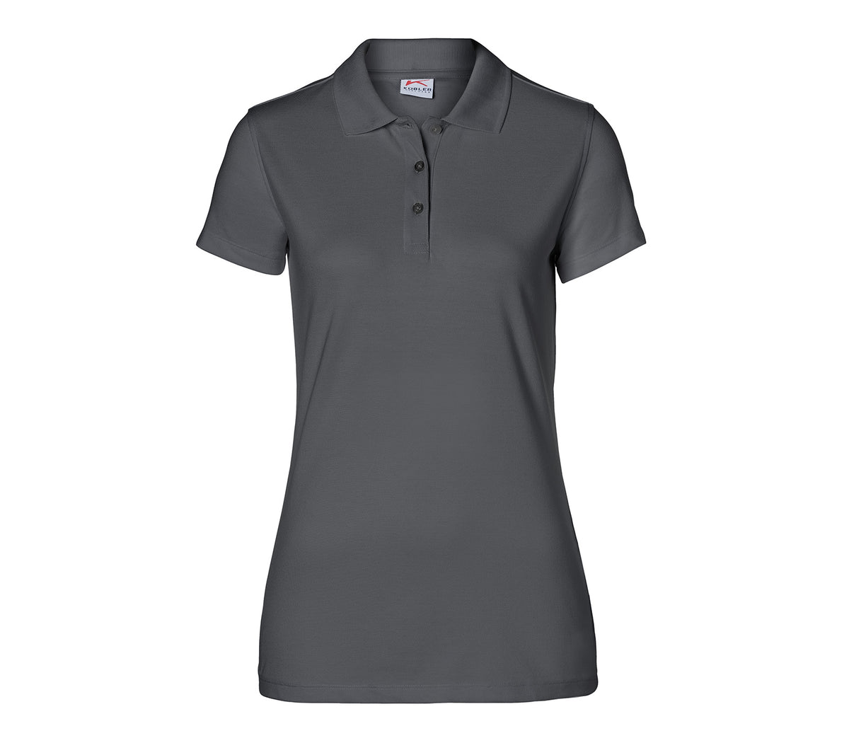 KÜBLER SHIRTS Polo Damen 5026 6239 anthrazit