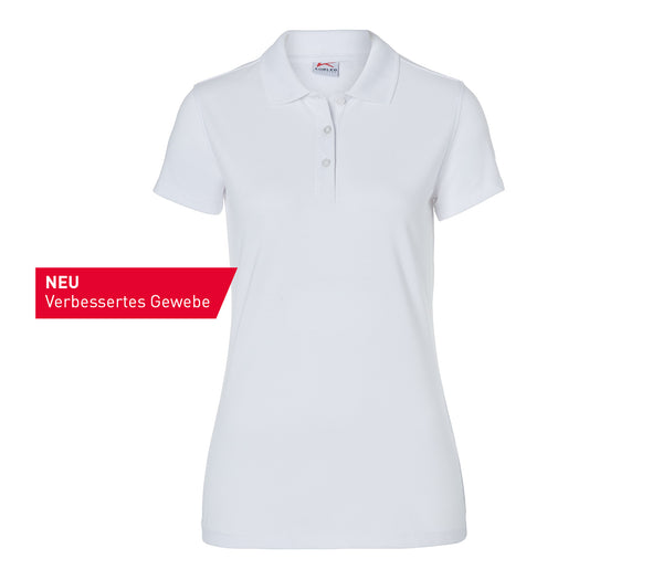 KÜBLER SHIRTS Polo Damen 5026 6300 weiß
