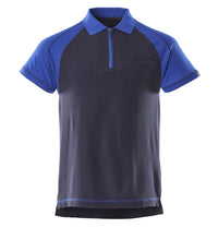 MASCOT® Bianco Polo-Shirt mit Brusttasche 50302-260 Marine/Kornblau