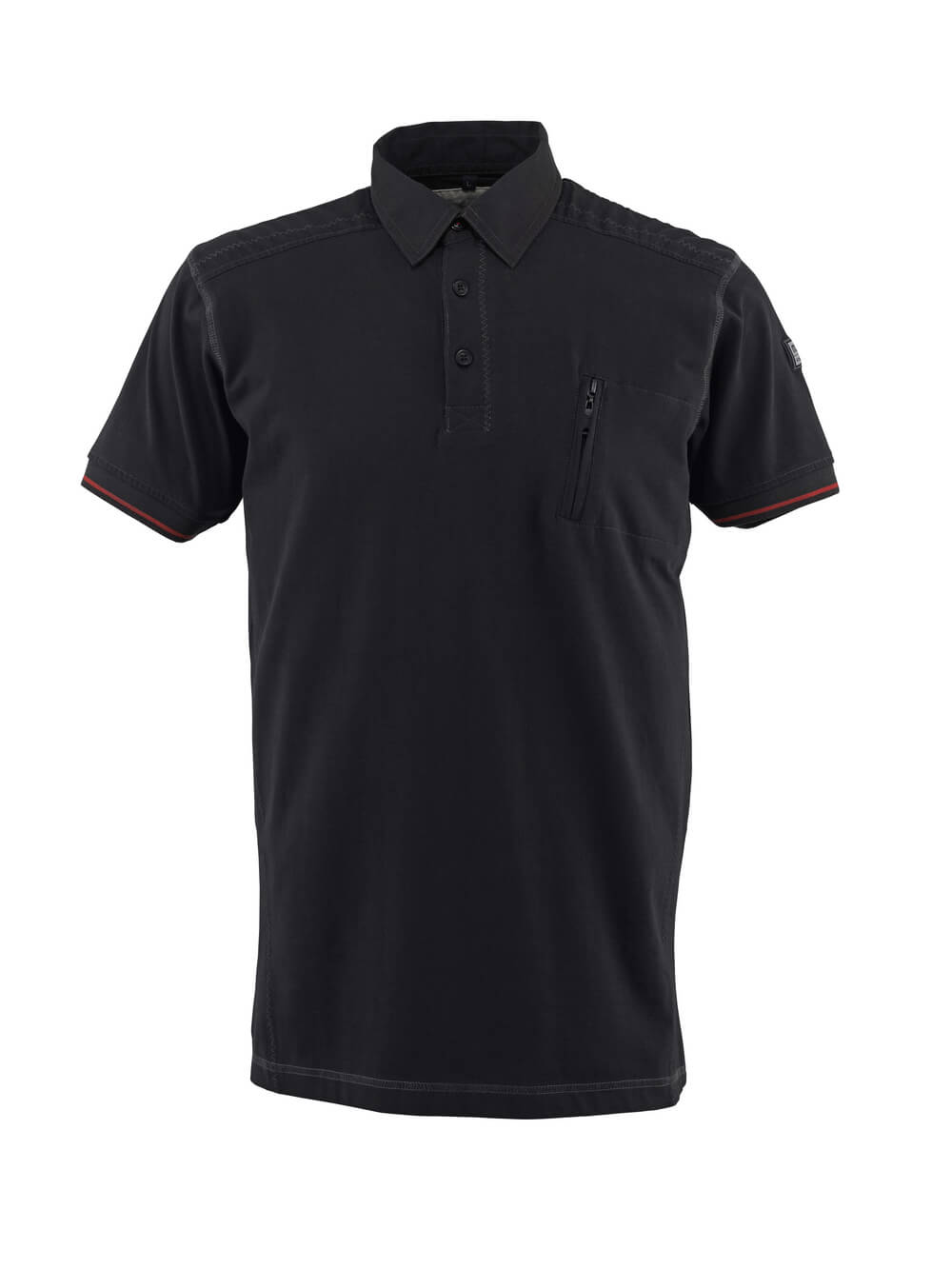 MASCOT® Kreta Polo-Shirt mit Brusttasche 50351-833 Schwarz
