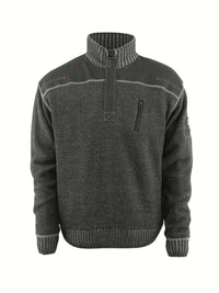 MASCOT® Naxos Strickpullover mit kurzem Reißverschluss 50354-835 Hellanthrazit