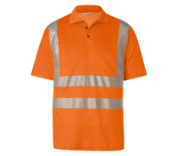KÜBLER REFLECTIQ Polo PSA 2 5042 8227 warnorange