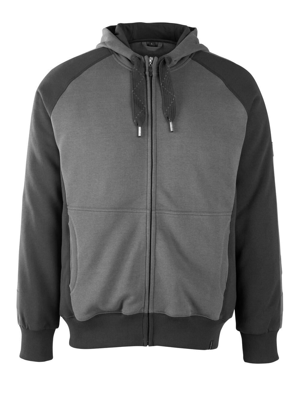 MASCOT® Wiesbaden Kapuzenpullover mit Reißverschluss 50566-963 Dunkelanthrazit/Schwarz