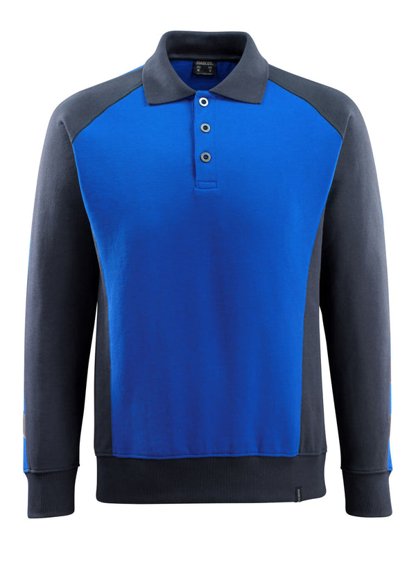 MASCOT® Magdeburg Polo-Sweatshirt 50610-962 Kornblau/Schwarzblau
