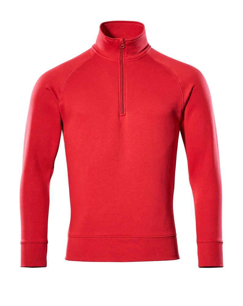 MASCOT® Nantes Sweatshirt mit kurzem Reißverschluss 50611-971 Rot