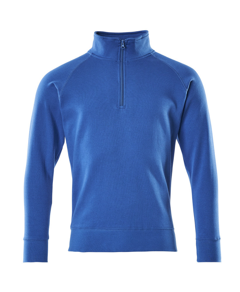 MASCOT® Nantes Sweatshirt mit kurzem Reißverschluss 50611-971 Azurblau