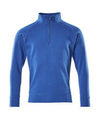 MASCOT® Nantes Sweatshirt mit kurzem Reißverschluss 50611-971 Azurblau