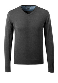 MASCOT® Strickpullover 50635-989 Dunkelanthrazit/Hellgrau-meliert