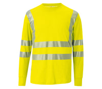 KÜBLER REFLECTIQ Longsleeve PSA 2 5145 8205 warngelb