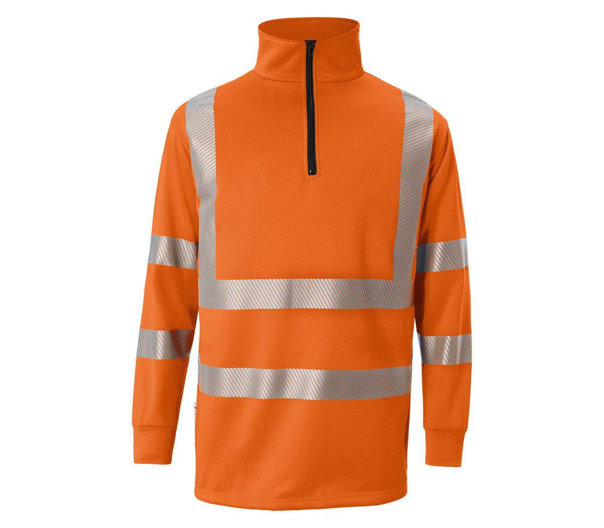 KÜBLER REFLECTIQ Zip-Sweatshirt PSA 2 5146 8405 warnorange