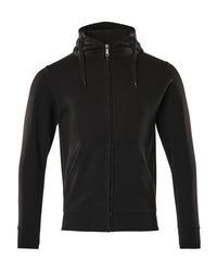 MASCOT® Gimont Kapuzenpullover mit Reißverschluss 51590-970 Vollschwarz