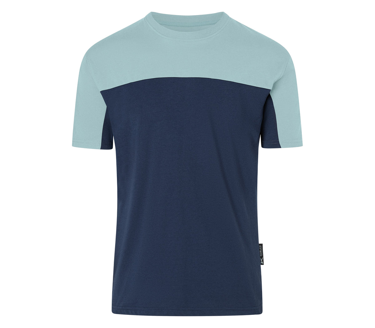 KÜBLER SHIRTS T-Shirt 5220 6206 dunkelblau/eisblau
