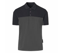 KÜBLER SHIRTS Polo 5221 6207 dunkelgrau/schwarz