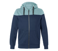 KÜBLER SHIRTS Kapuzen-Sweatjacke 5223 6406 dunkelblau/eisblau