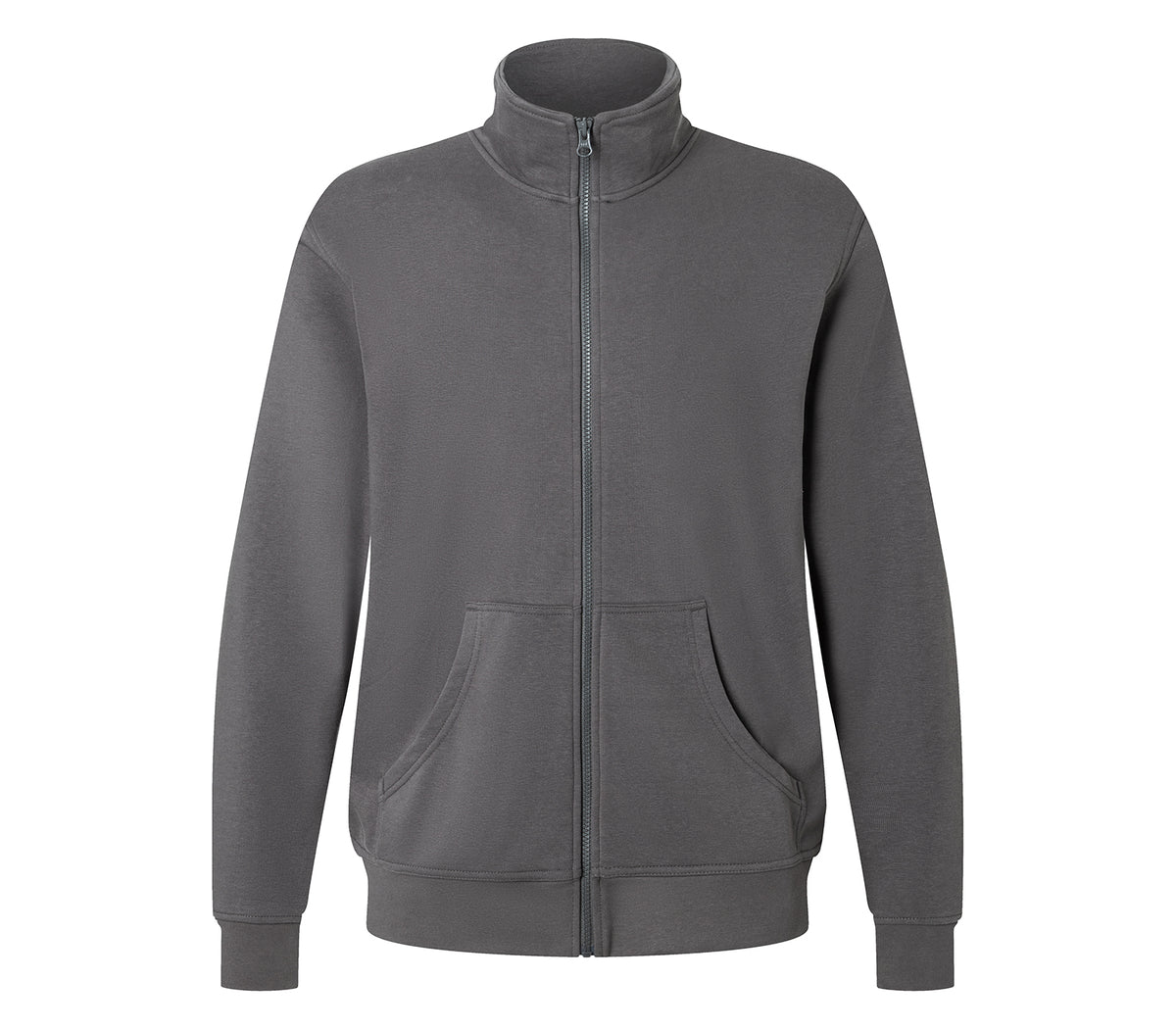 KÜBLER SHIRTS Sweatjacke 5235 6406 anthrazit
