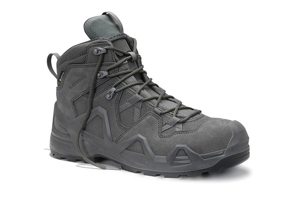 ELTEN ZEPHYR Work GTX® wolf Mid ESD S3S WR – Sicherheitsschnürstiefel