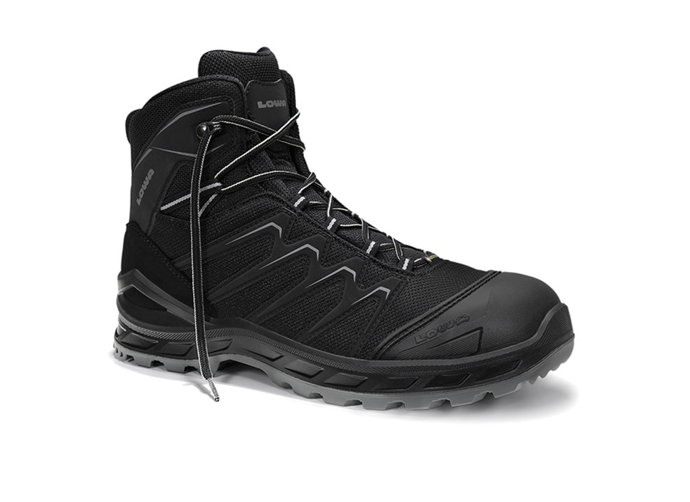ELTEN LARROX Work GTX® black-grey Mid S3 – Sicherheitsstiefel