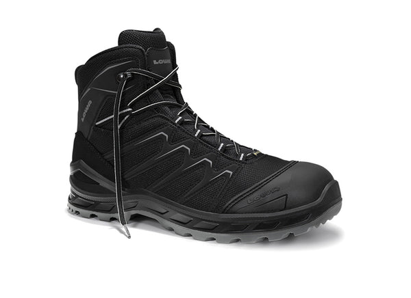 ELTEN LARROX Work GTX® black-grey Mid S3 – Sicherheitsstiefel