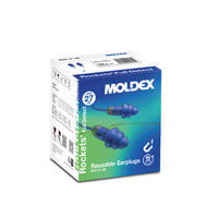 Moldex Wiederverwendbare Gehörschutzstöpsel Rockets Full Detect, ein Paar im PocketPak SNR 27 dB