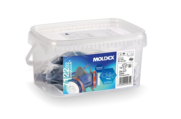 Moldex Atemschutzbox A1 P2  Größe M, Serie 7000, organische Gase und Partikel, EasyLock®